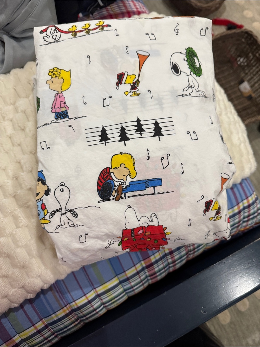 Snoopy Christmas Sheets